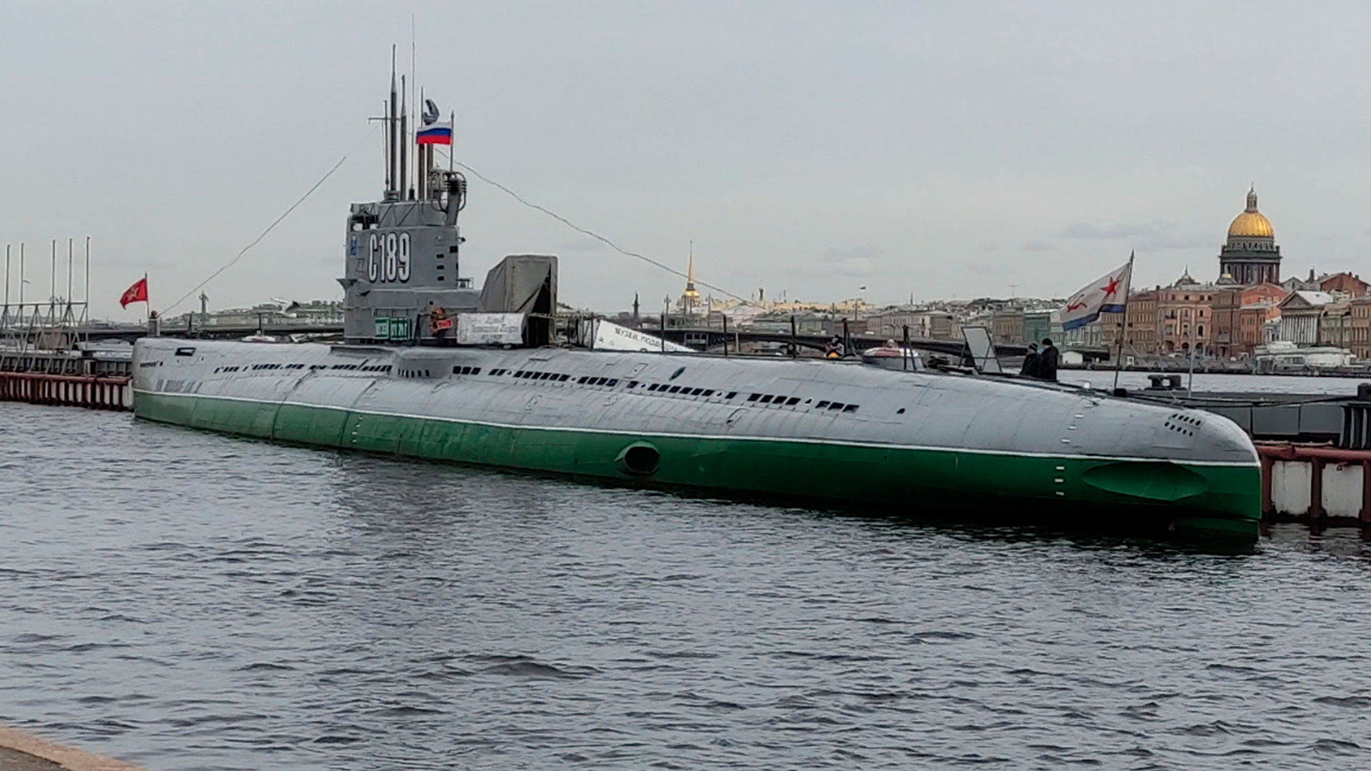 Подводная лодка музей С 189 из статьи Куда сходить в Санкт-Петербурге  подводная лодка-музей С 189